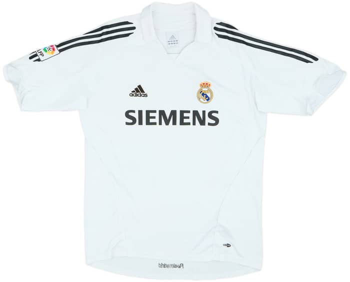 2005-06 Real Madrid Home Shirt Raul #7 - 6/10 - (L)