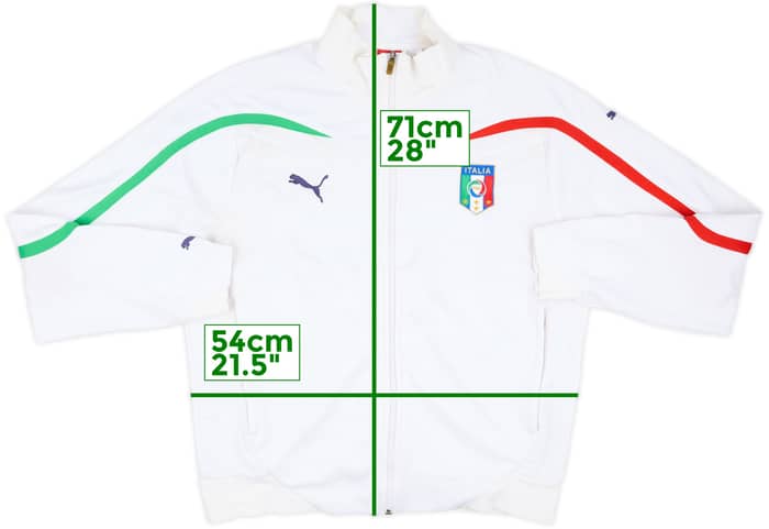 2010-11 Italy Puma Track Jacket - 8/10 - (XL)