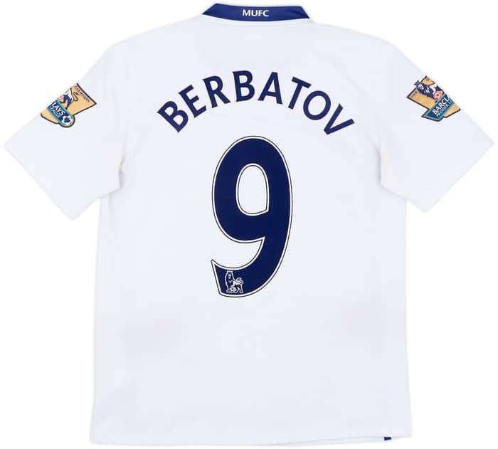 2008-10 Manchester United Away Shirt Berbatov #9 - 4/10 - (S)