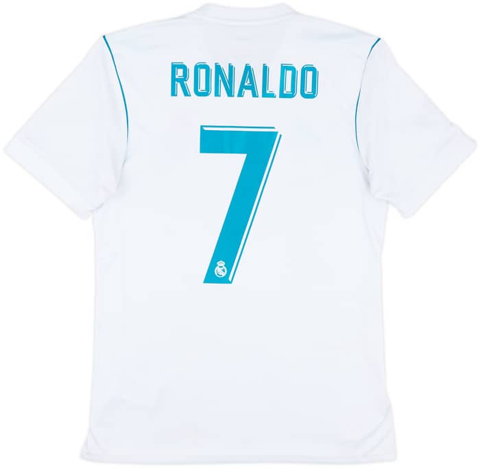 2017-18 Real Madrid Home Shirt Ronaldo #7 - 6/10 - (S)