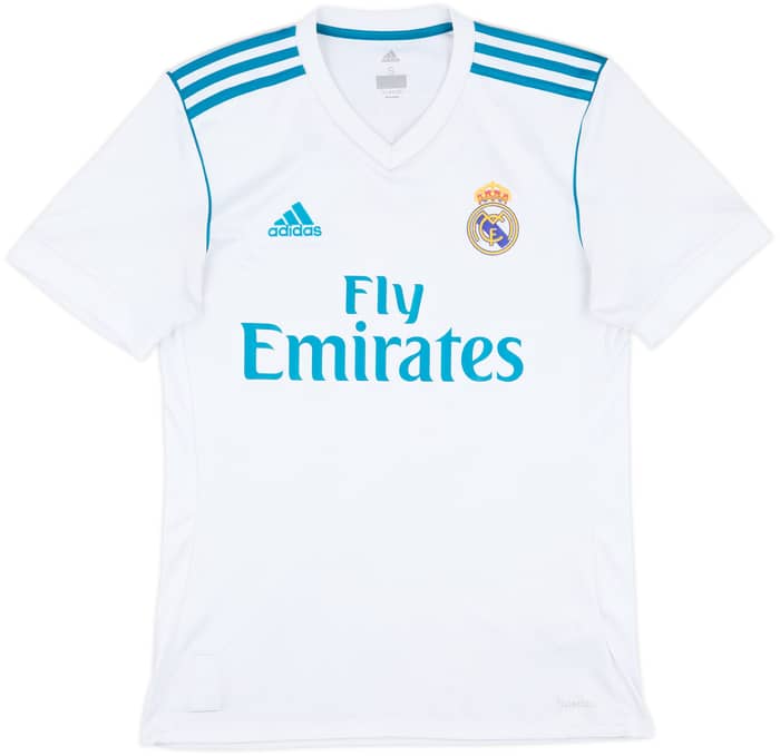 2017-18 Real Madrid Home Shirt Ronaldo #7 - 6/10 - (S)