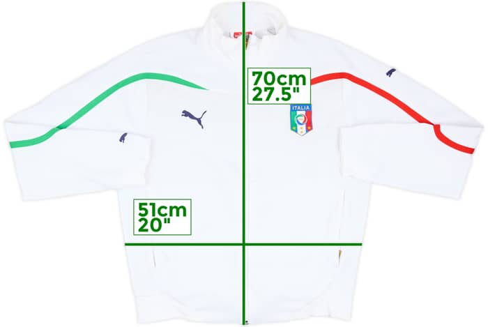 2010-11 Italy Puma Track Jacket - 8/10 - (L)
