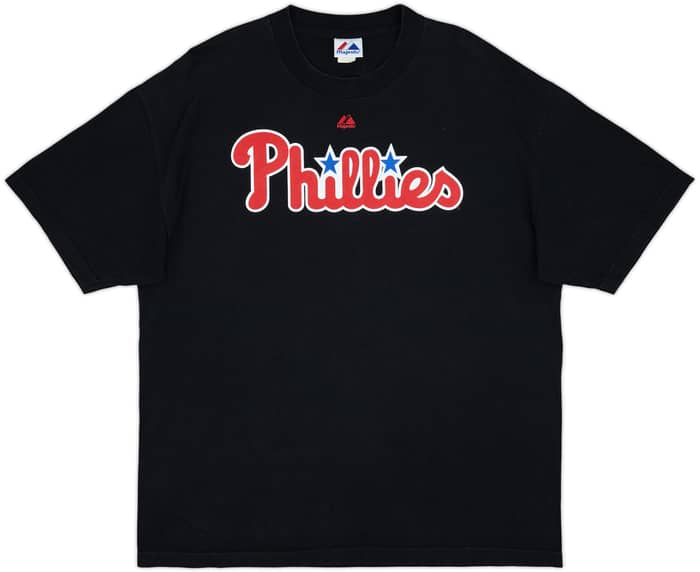 2010-13 Philadelphia Philles Halladay #34 Majestic Tee - 8/10 - (XL)