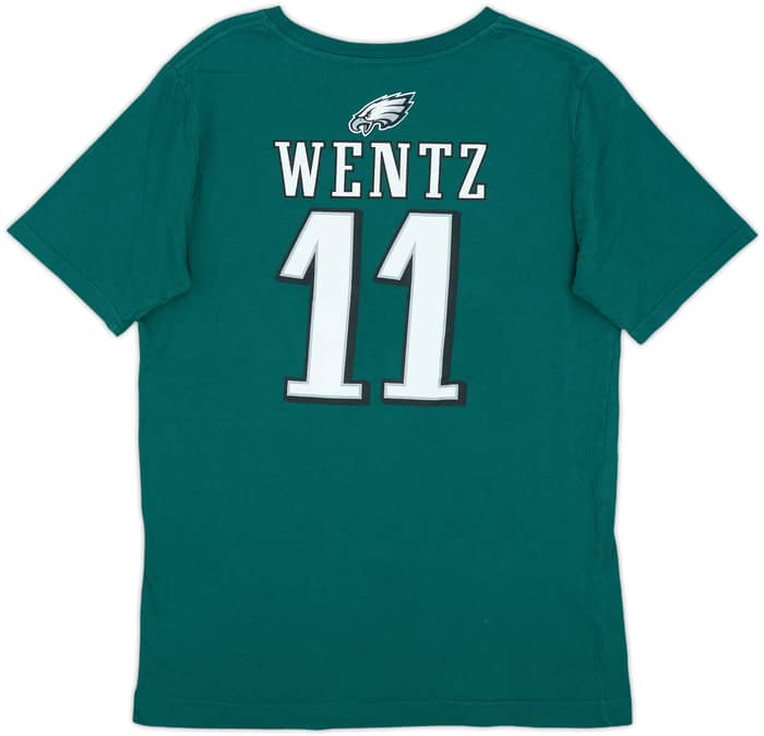 2018 Philadelphia Eagles Wentz #11 NFL Tee - 9/10 - (XL.Boys)