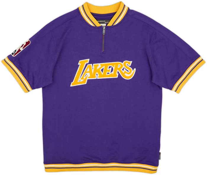 2004-05 LA Lakers Reebok Hardwood Classics Warm Up Top - 8/10 - (M)