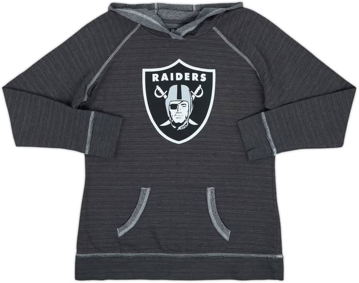 2016 Oakland Raiders NFL Hooded Sweat Top Womens - 8/10 - (L)