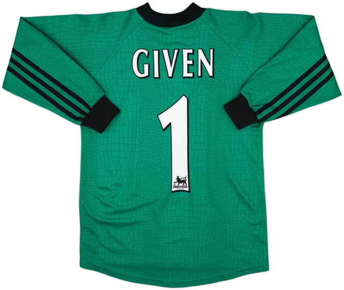 1997-98 Newcastle GK Shirt Given #1 - 9/10 - (L.Boys)