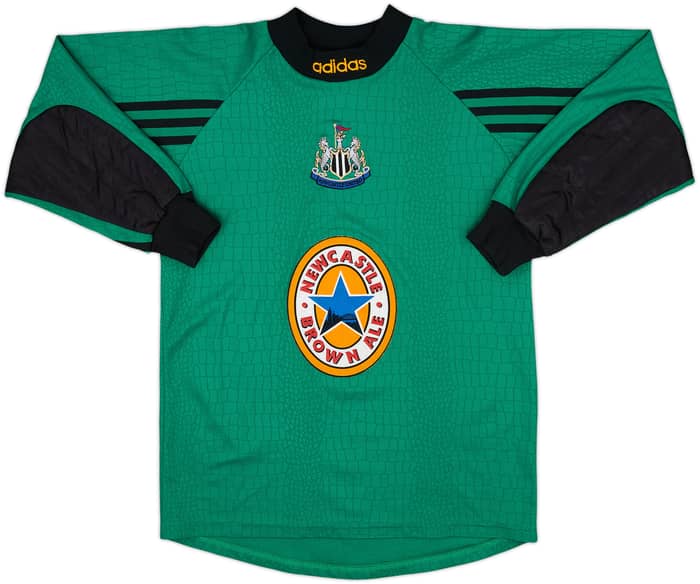 1997-98 Newcastle GK Shirt Given #1 - 9/10 - (L.Boys)