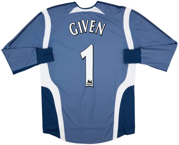 2005-06 Newcastle GK Shirt Given #1 - 8/10 - (M)