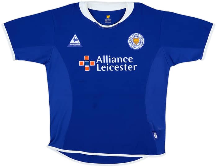 Camiseta de local de Leicester 2003-04 - 7/10 - (XS)