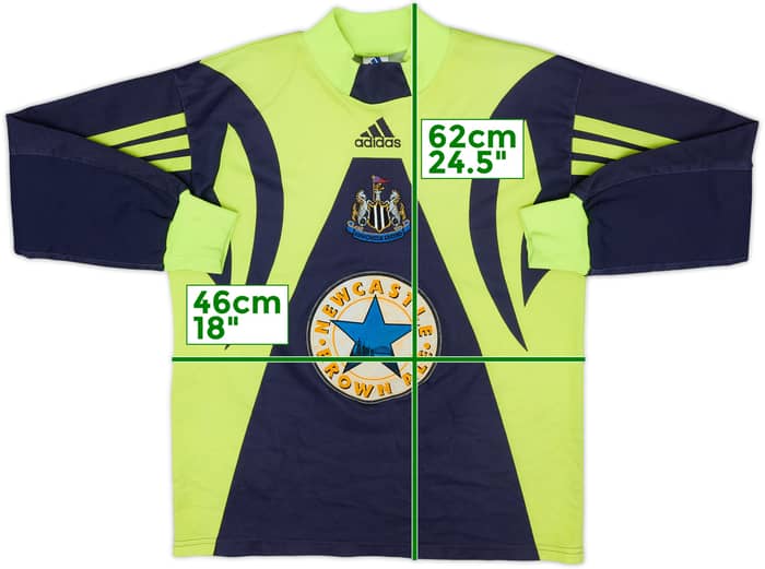 Camiseta de portero del Newcastle 1998-99 - 8/10 - (XL.Niños)