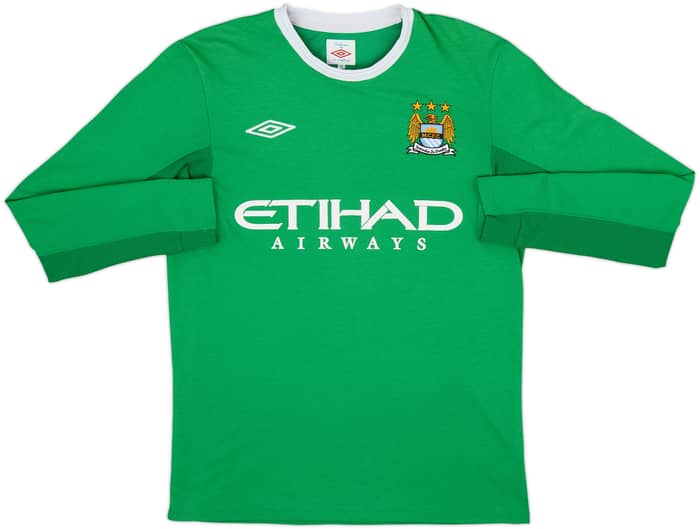 Camiseta de portero del Manchester City 2009-10 Hart #25 - 10/10 - (S)