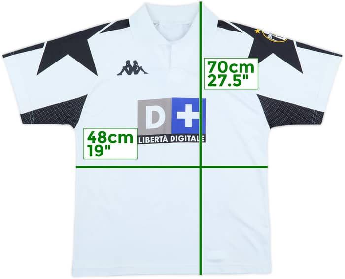 1998-99 Juventus Basic Away Shirt Zidane #21 - 6/10 - (M)