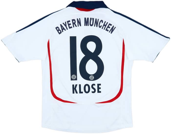 2006-07 Bayern Munich Away Shirt Klose #18 - 8/10 - (XL.Boys)