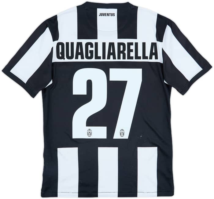 2012-13 Juventus Home Shirt Quagliarella #27 - 6/10 - (XL)