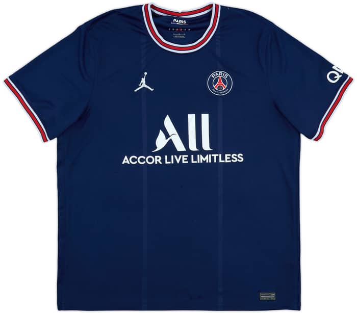 2021-22 Paris Saint-Germain Home Shirt Messi #30 - 7/10 - (XL)