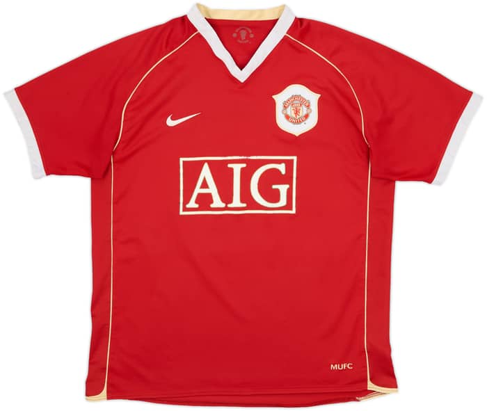 2006-07 Manchester United Home Shirt Rooney #8 - 5/10 - (L)