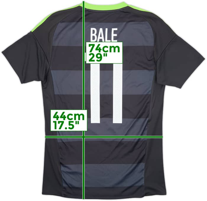 2016-17 Wales Away Shirt Bale #11 - 7/10 - (S)