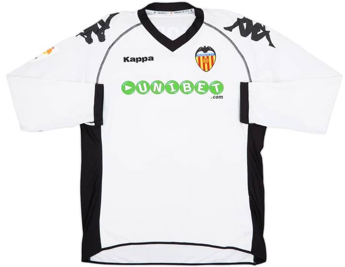 2010-11 Valencia Home L/S Shirt M. Topal #5 - 8/10 - (XL)