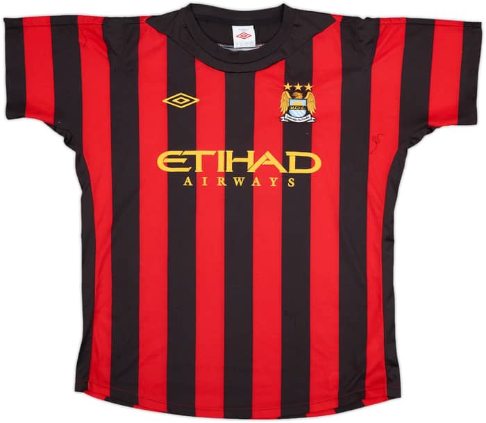 2011-12 Manchester City Away Shirt Silva #21 - 7/10 - (L)