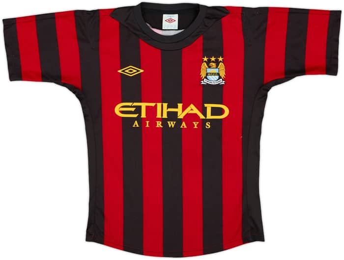 2011-12 Manchester City Away Shirt Silva #21 - 7/10 - (XS)
