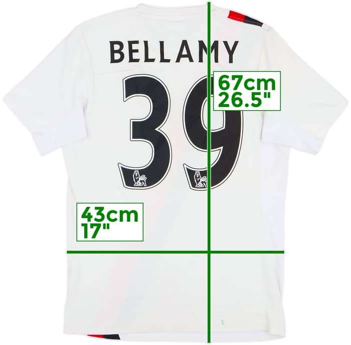 2009-11 Manchester City Third Shirt Bellamy #39 - 5/10 - (XL.Boys)