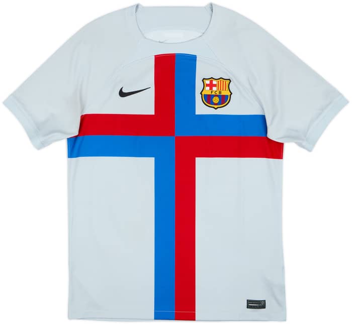 2022-23 Barcelona Third Shirt Lewandowski #9 - 5/10 - (M)