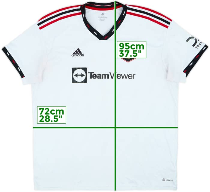 2022-23 Manchester United Away Shirt - 3/10 - (XXL)