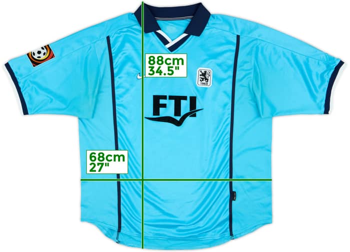 2000-01 1860 Munich Home Shirt - 6/10 - (XL)