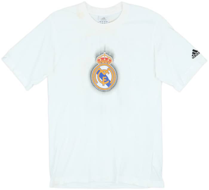2003-04 Real Madrid adidas Graphic Tee Beckham #23 - 5/10 - (S)