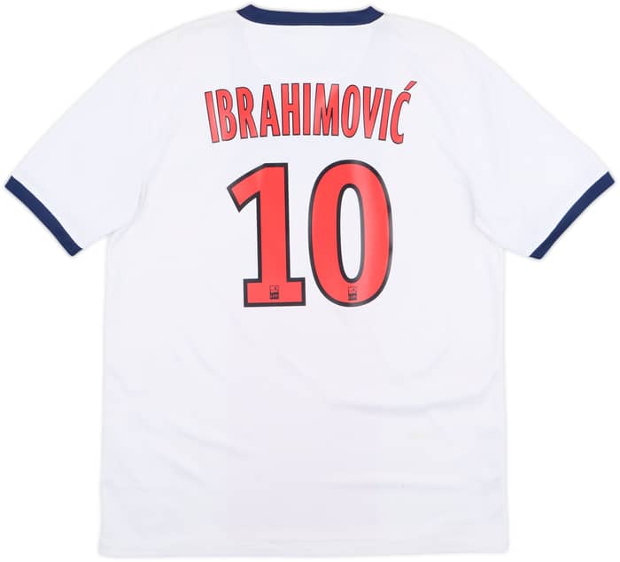 2013-14 Paris Saint-Germain Away Shirt Ibrahimovic #10 - 6/10 - (L)
