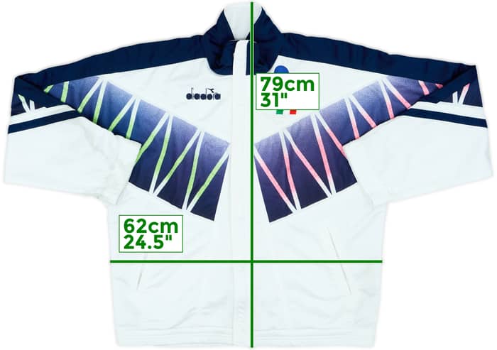 1994 Italy Diadora Track Jacket - 6/10 - (S)
