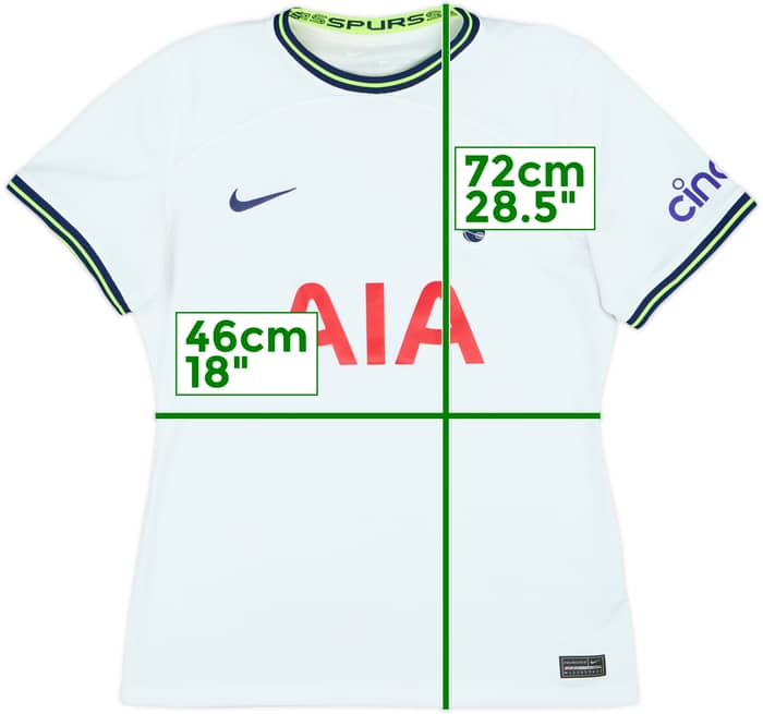 2022-23 Tottenham Home Shirt - 3/10 - (Women's M)