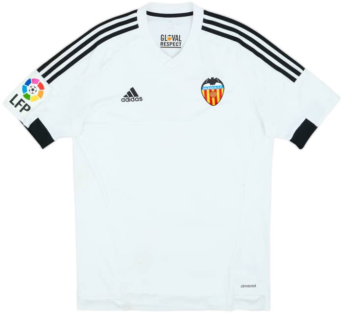 2015-16 Valencia Home Shirt - 3/10 - (M)