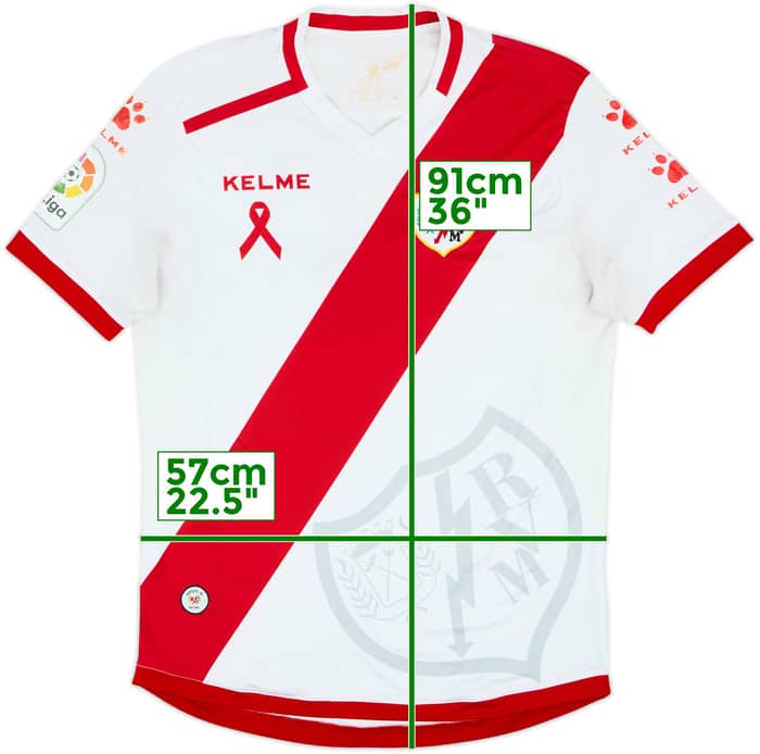 2016-17 Rayo Vallecano Home Shirt - 4/10 - (L)