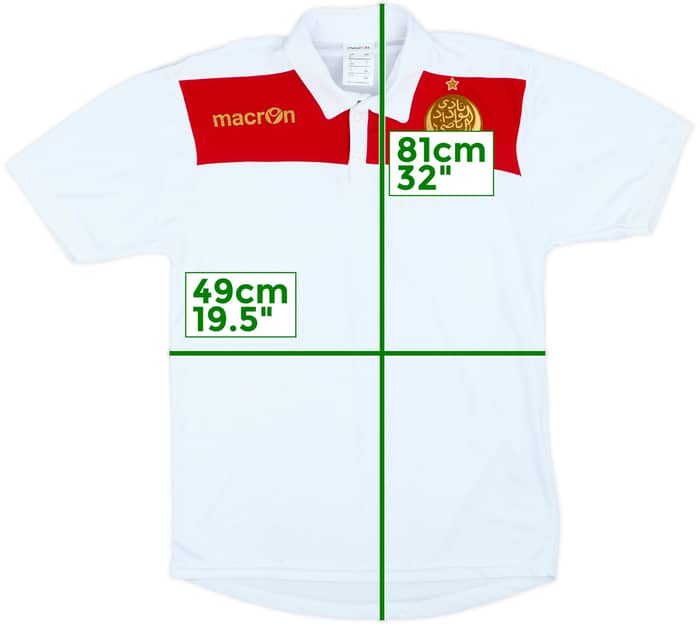 2017-18 Wydad Athletic Macron Polo Shirt - 5/10 - (L)