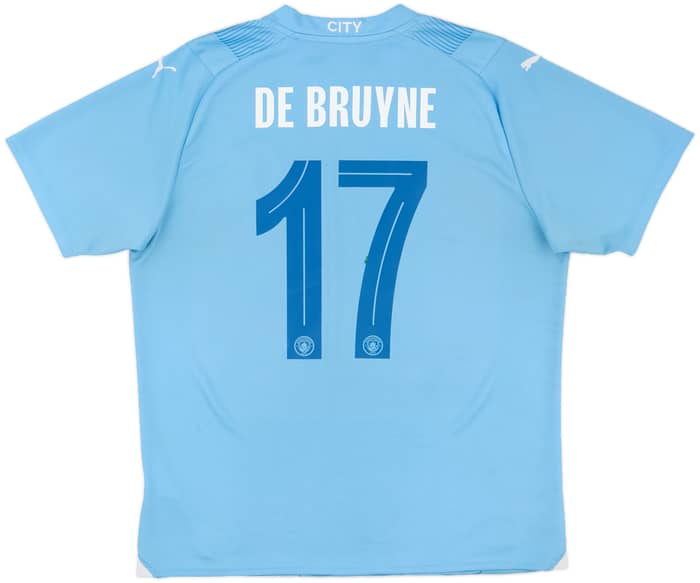 2023-24 Manchester City Home Shirt De Bruyne #17 - 4/10 - (L)