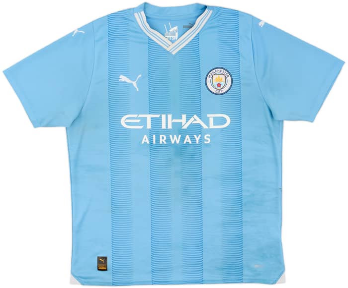 2023-24 Manchester City Home Shirt De Bruyne #17 - 4/10 - (L)
