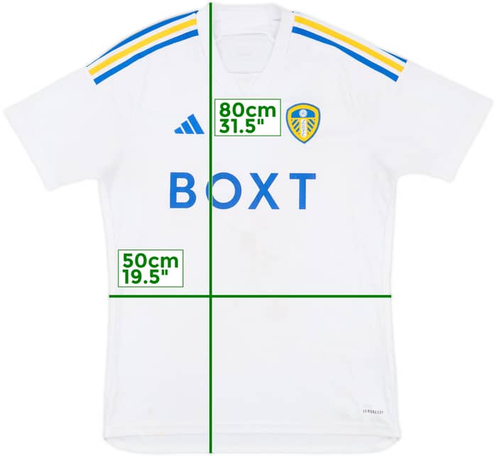 2023-24 Leeds United Home Shirt - 5/10 - (L)