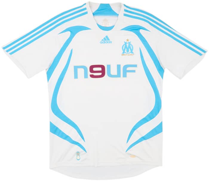 2007-08 Olympique Marseille Home Shirt Valbuena #28 - 5/10 - (M)