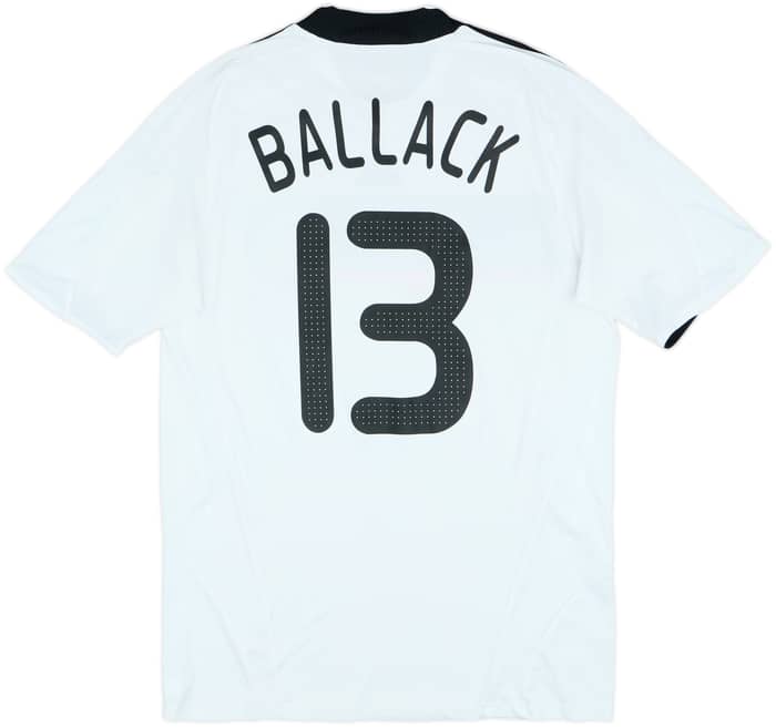 2008-09 Germany Home Shirt Ballack #13 - 6/10 - (M)