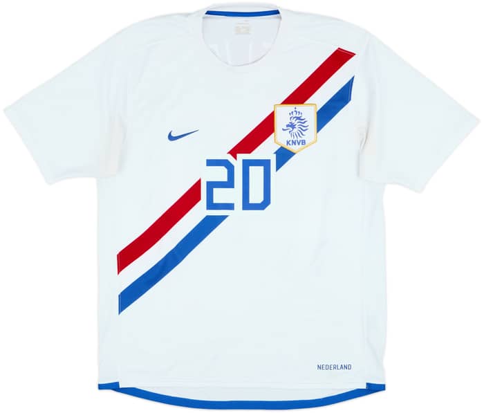 2006-08 Netherlands Away Shirt Sneijder #20 - 6/10 - (L)