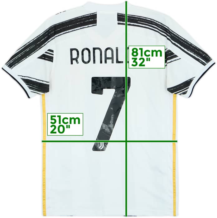 2020-21 Juventus Home Shirt Ronaldo #7 - 6/10 - (S)
