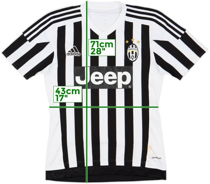2015-16 Juventus Home Shirt - 5/10 - (S)