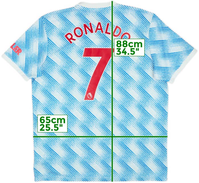 2021-22 Manchester United Away Shirt Ronaldo #7 - 6/10 - (XL)