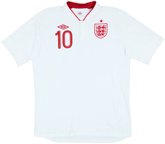 2012-13 England Home Shirt Rooney #10 - 6/10 - (L)