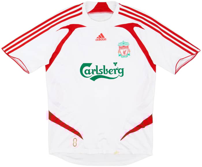 2007-08 Liverpool Away Shirt Gerrard #8 - 5/10 - (M)