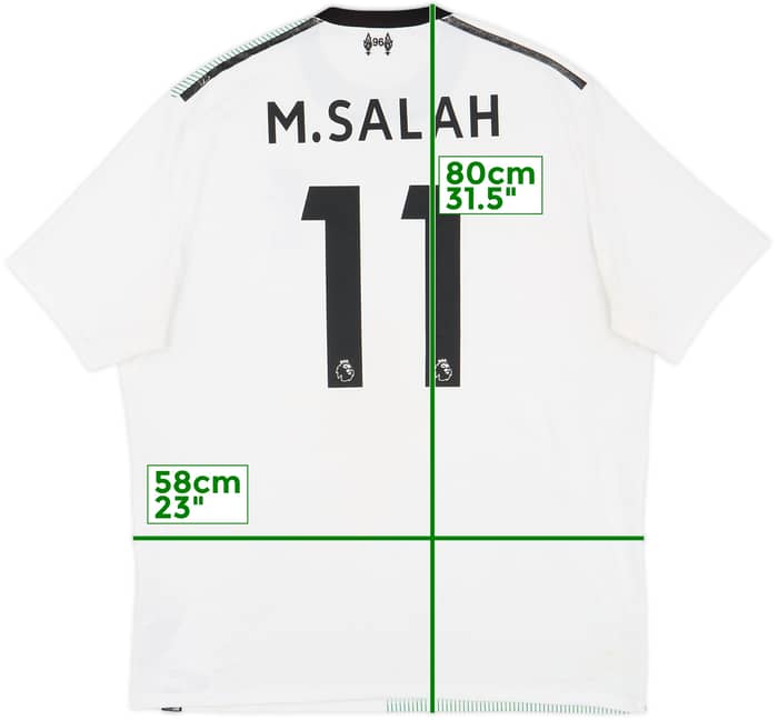2017-18 Liverpool Away Shirt M.Salah #11 - 6/10 - (XL)