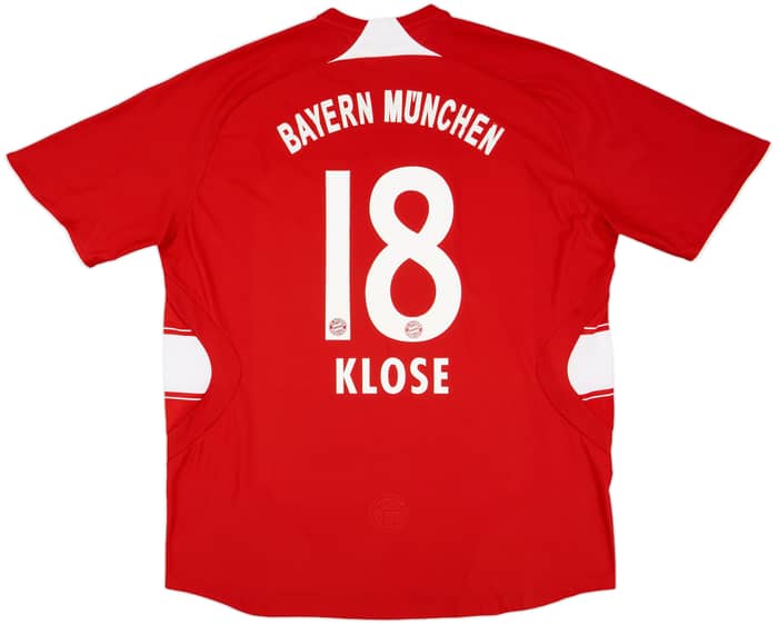 2008-09 Bayern Munich Home Shirt Klose #18 - 6/10 - (3XL)