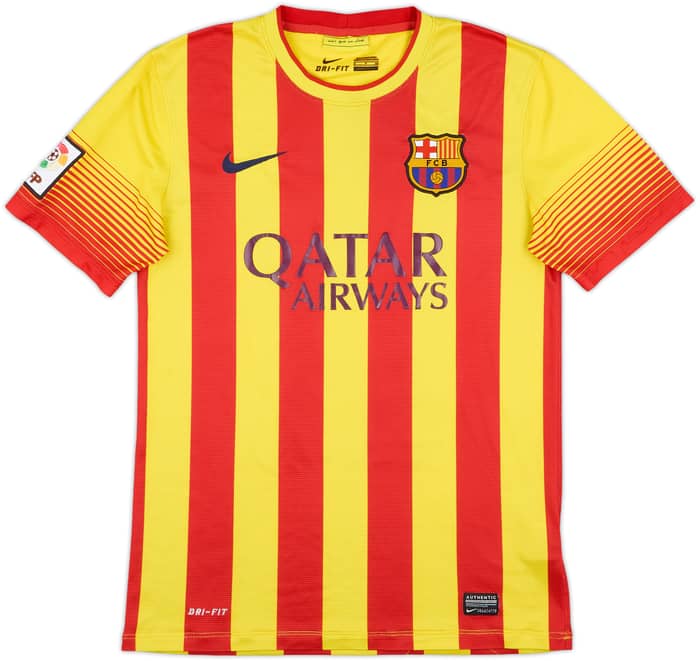 2013-15 Barcelona Away Shirt Messi #10 - 6/10 - (S)